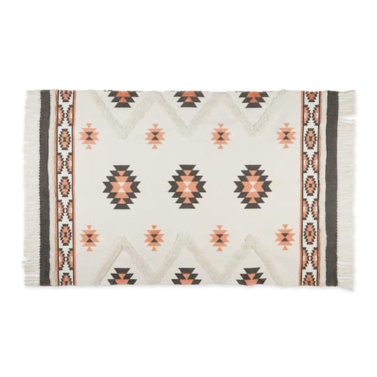 DII® Southwestern Textured Hand-Loomed Shag Rug